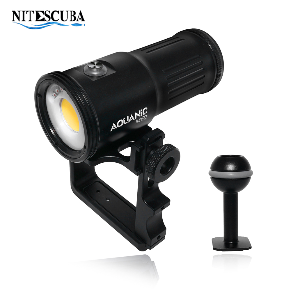 Underwater Flashlight - Lampu fotografi selam profesional Nitescuba 6000