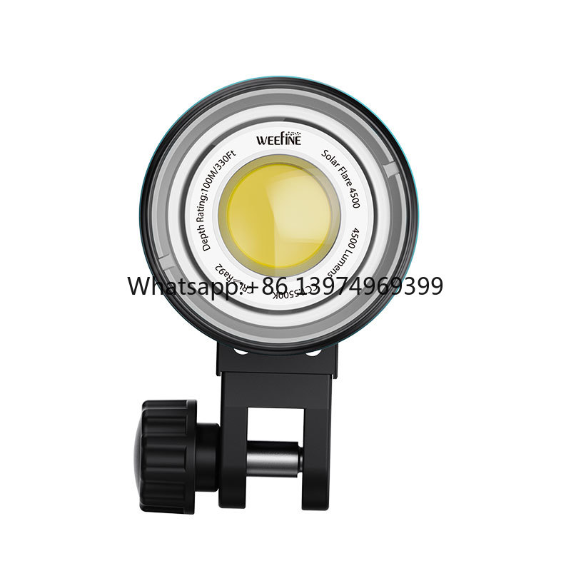 Underwater Flashlight - WEEFINE SolarFlare 4500 WF102 Senter Selam