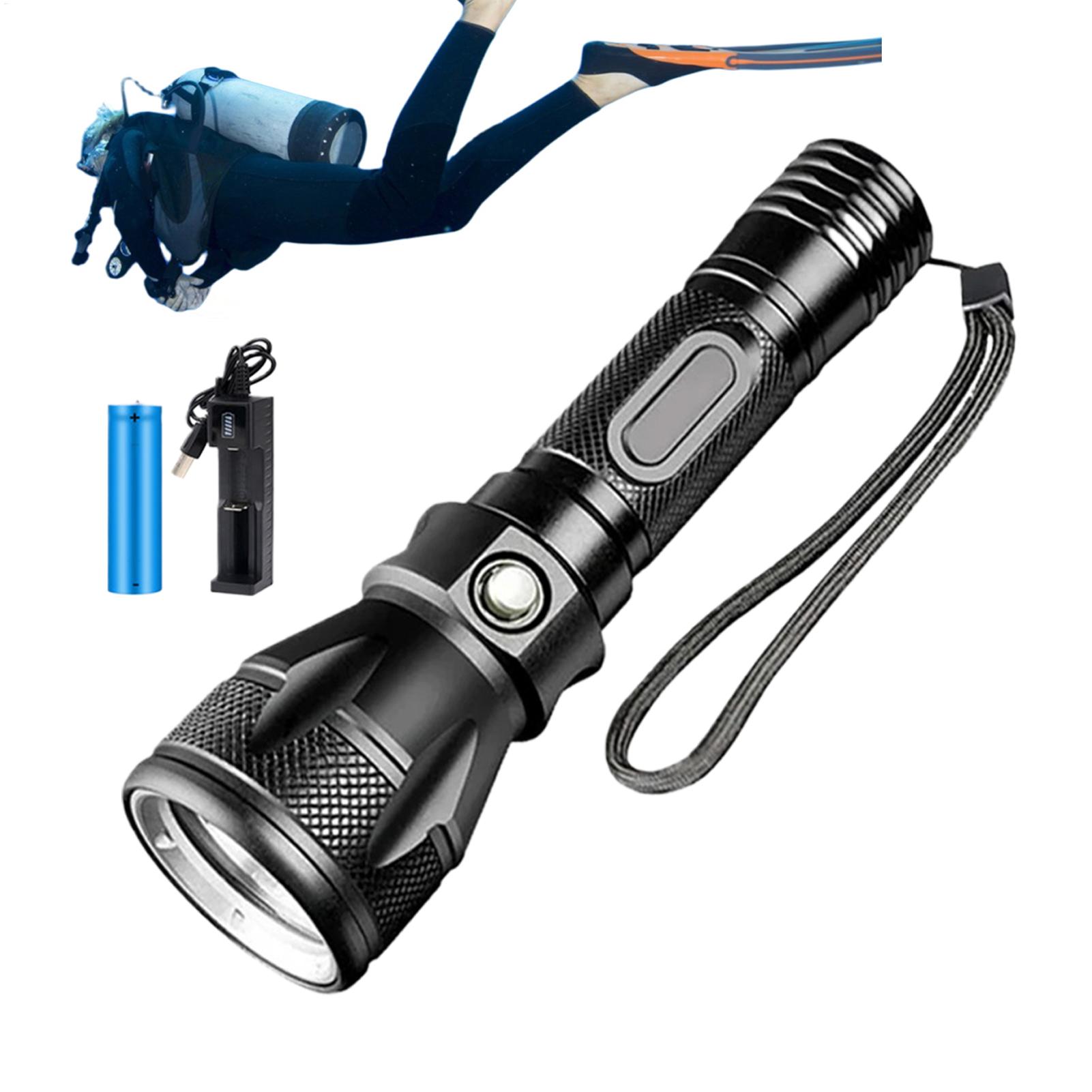 Senter Selam LED 3-Mode, Daya  - Underwater Flashlight ulasan dan harga