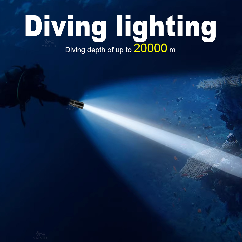 Senter Selam 20000M Lampu Sela - Underwater Flashlight ulasan dan harga