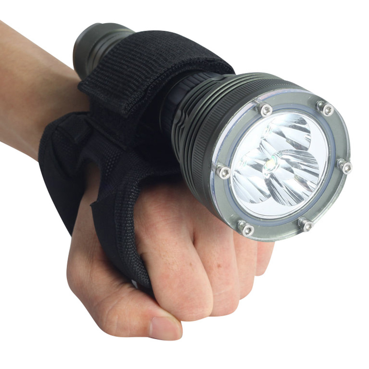 Tali Pergelangan Tangan Penyan - Underwater Flashlight ulasan dan harga