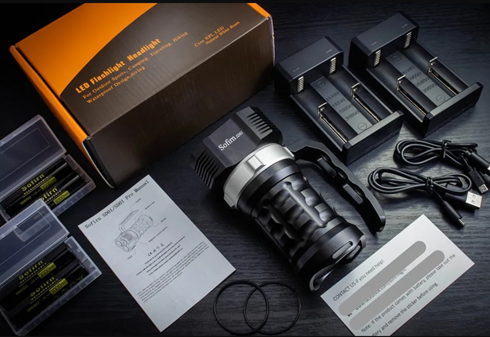 Senter LED Selam Ultra Terang  - Underwater Flashlight ulasan dan harga